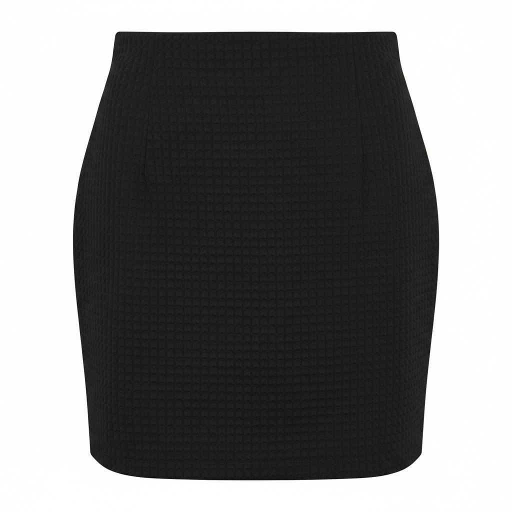 H&M Going Out Jacquard Black Mini Skirt Nwt Size 2